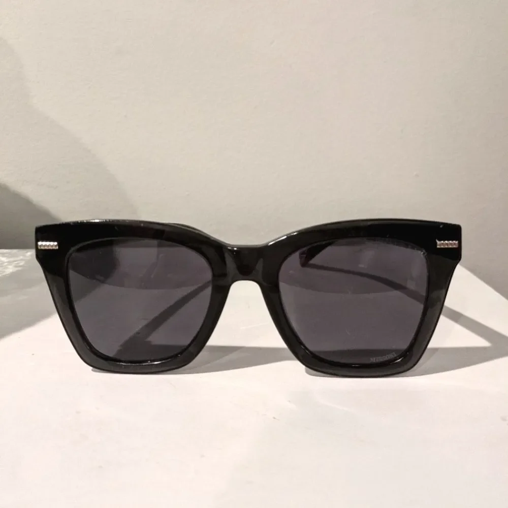 Missoni Wayfarer Black Sunglasses